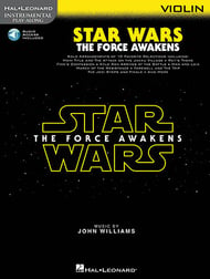 Star Wars - The Force Awakens Violin Book with Online Audio Access cover